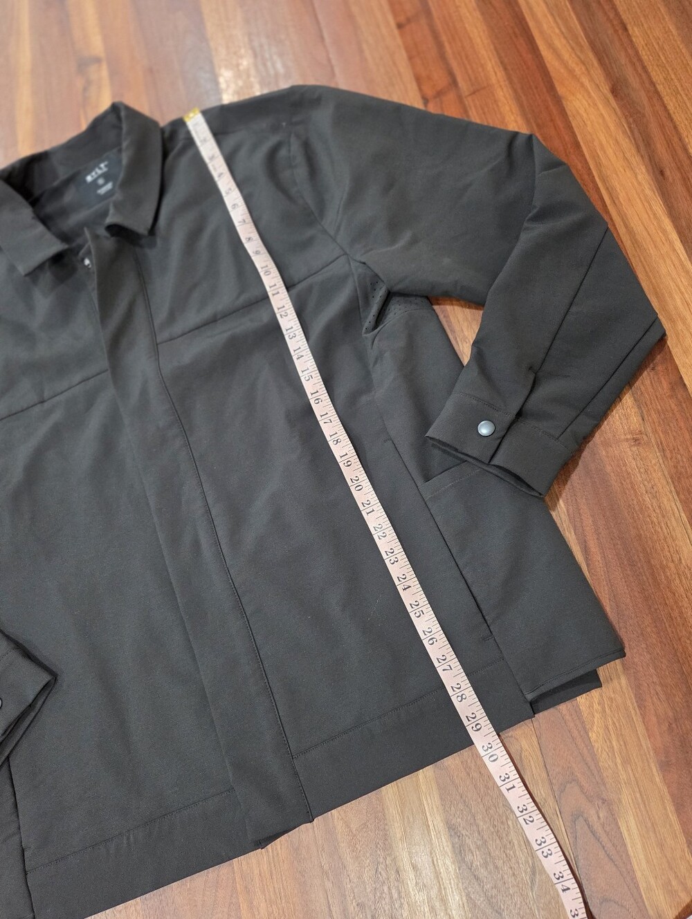 Bylt Premium Basics District Jacket Snap Front Underarm Vent Size XL - Picture 4 of 10